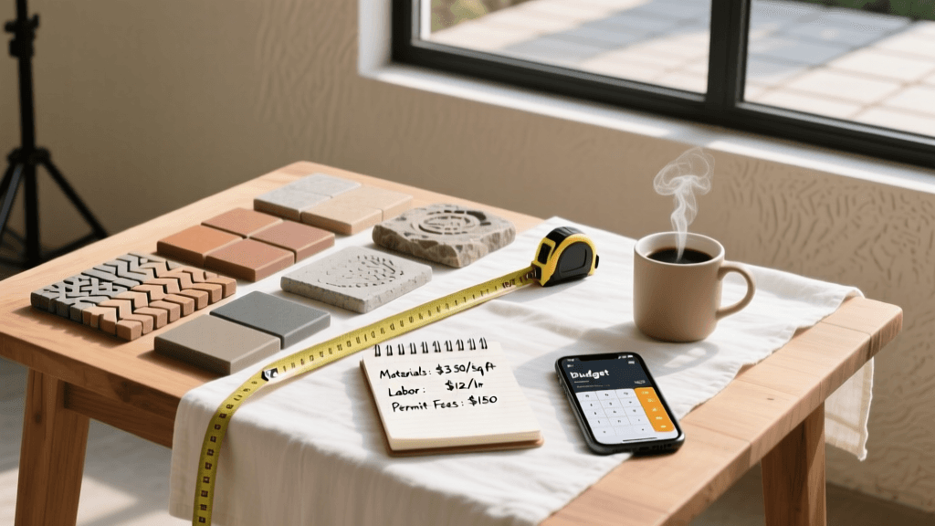 Paver Patio Cost Guide: Budgeting Materials and Labor