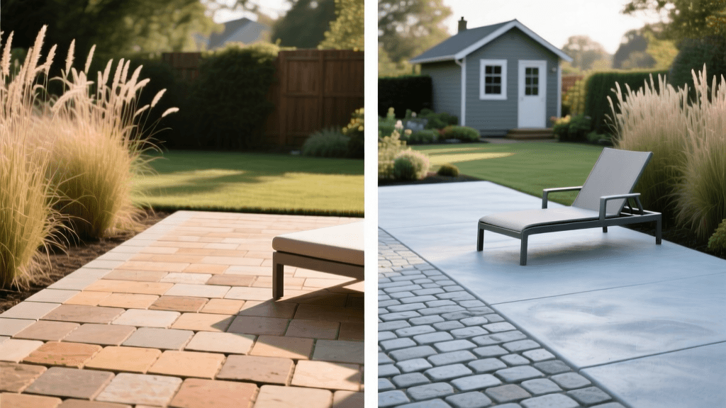 Hardscaping Costs: Paver Patio vs Stamped Concrete Pricing