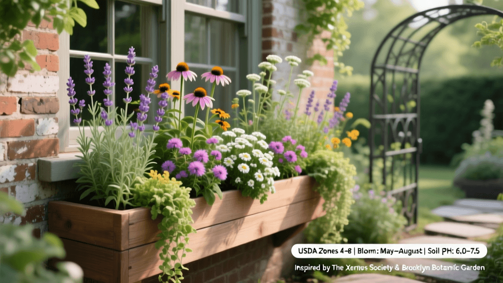 Pollinator Friendly Window Box Design Ideas