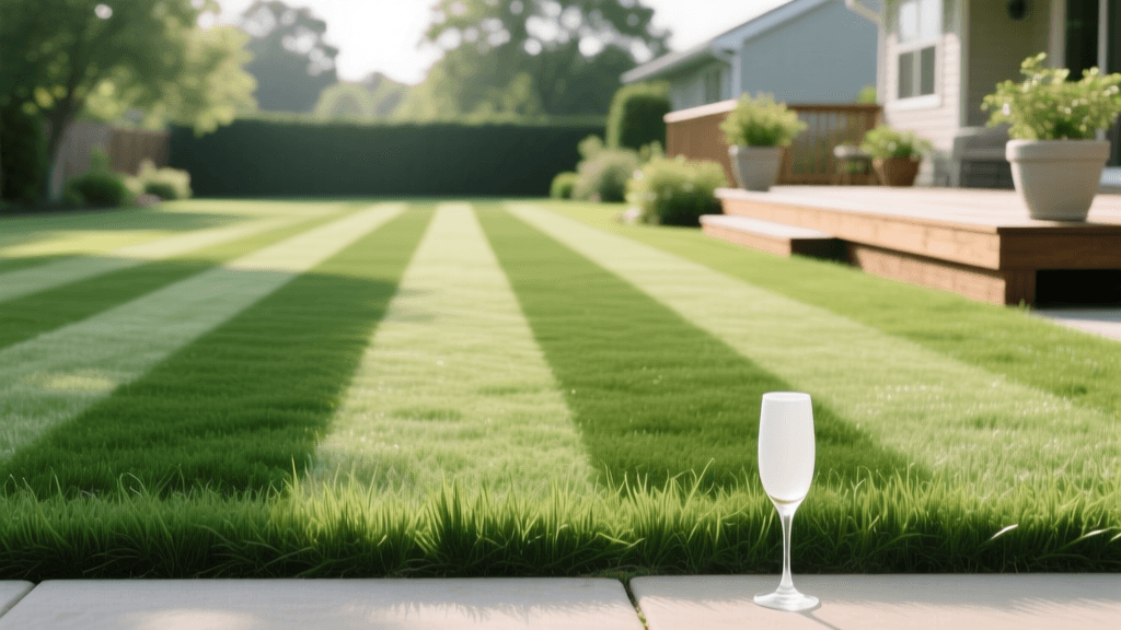 Lawn Striping and Recovery Tips for Outdoor Entertaining