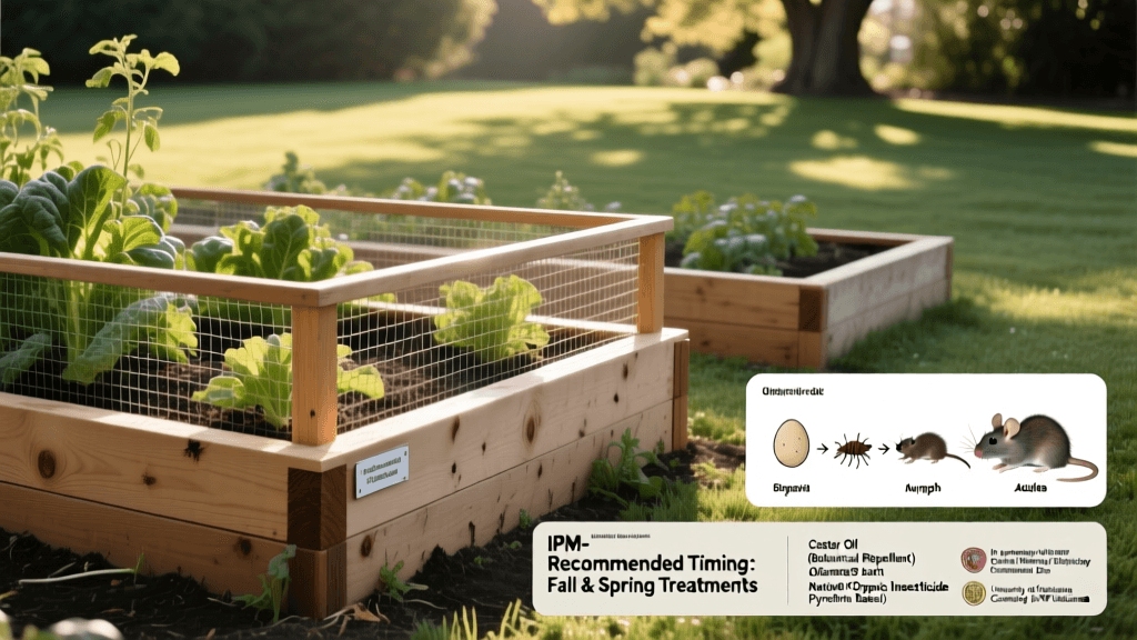 Preventive Rodent Barriers For Raised Garden Beds