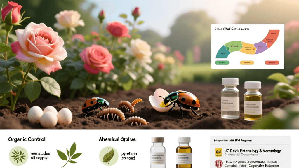 Preventive Strategies For Rose Chafers In Flower Beds