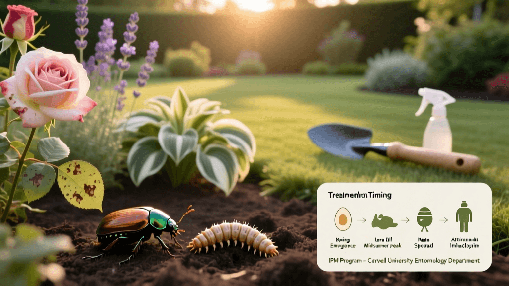 Preventive Strategies For Rose Chafers In Ornamental Plants