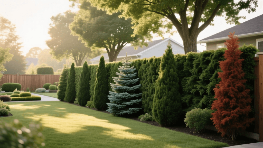 Planning a Privacy Tree Screen: Species and Spacing Guide