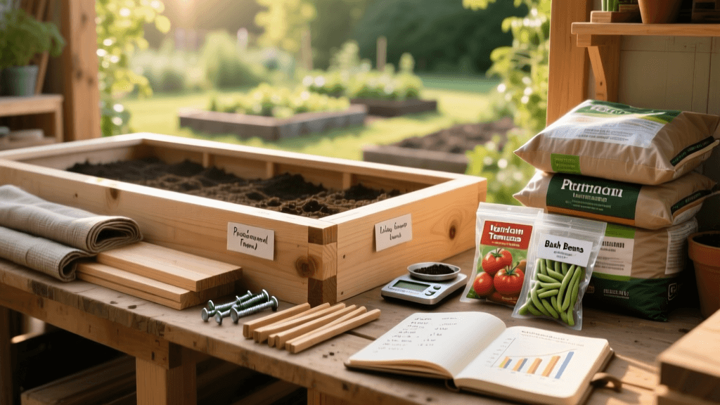 Raised Bed Vegetable Garden Cost Breakdown and Budget Guide