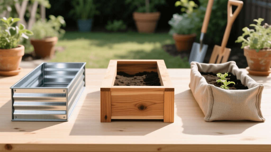 Cedar vs Steel vs Fabric Raised Bed Kits: Full Review
