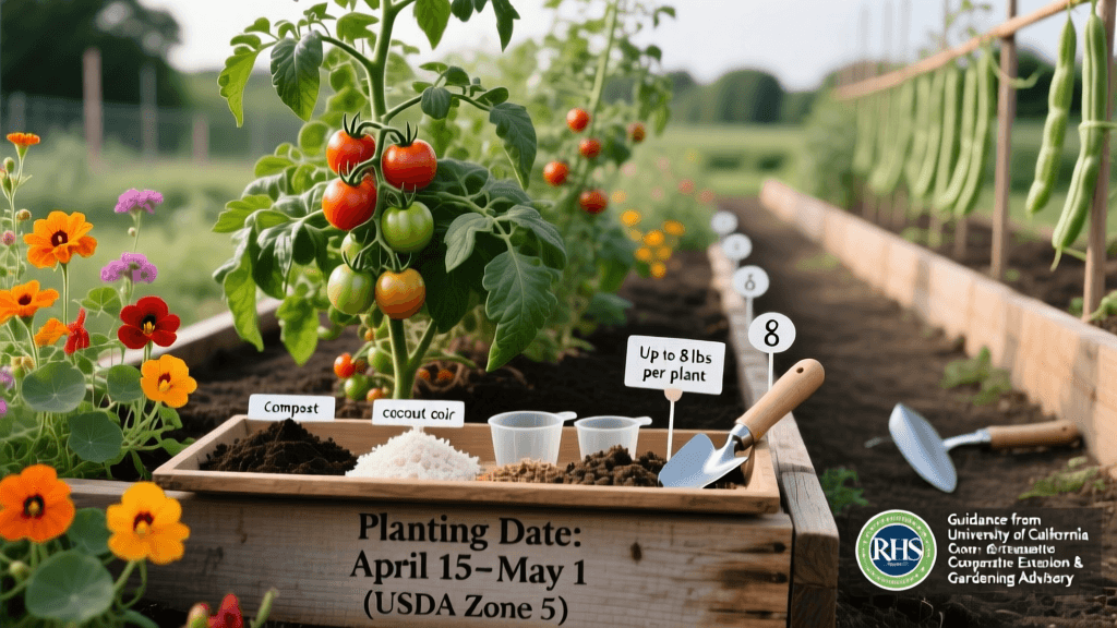 Raised Bed Soil Mix Recipe For Healthy Tomato Plants