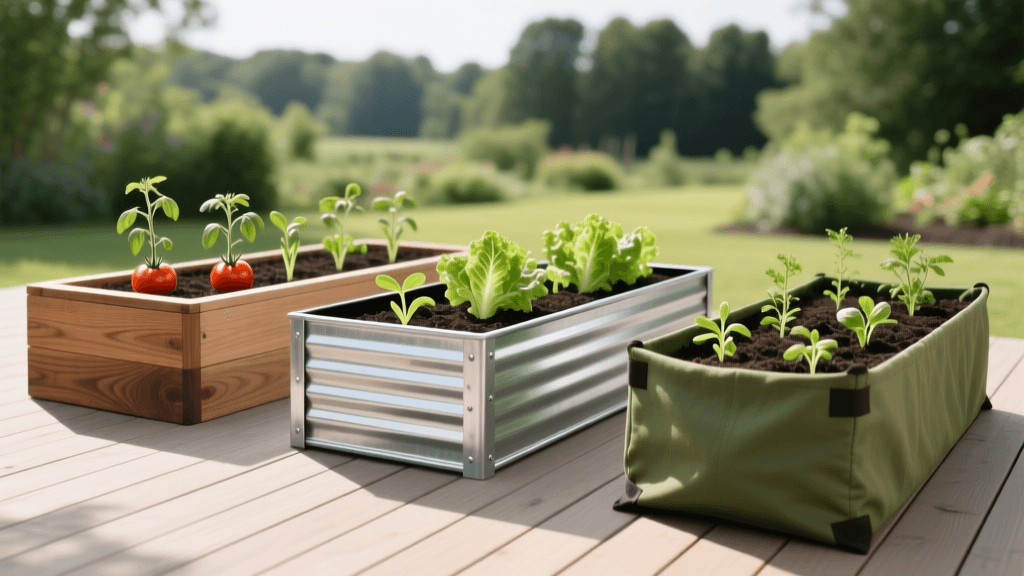 Top Raised Garden Bed Kits: Cedar vs Steel vs Fabric Reviewed