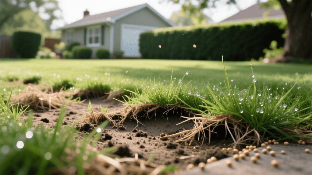 Repairing Lawn Damage After a Severe Grub Infestation