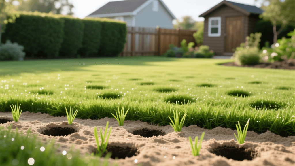 How to Revive a Dead Lawn: Aeration and Overseeding