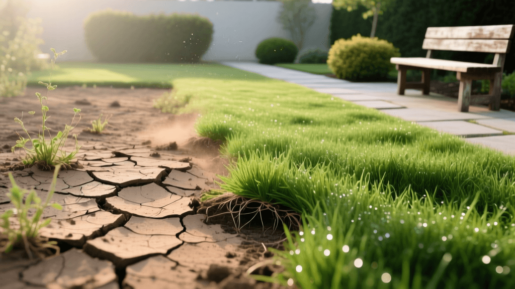 Reviving Dead Clay Lawns: A Before and After Transformation