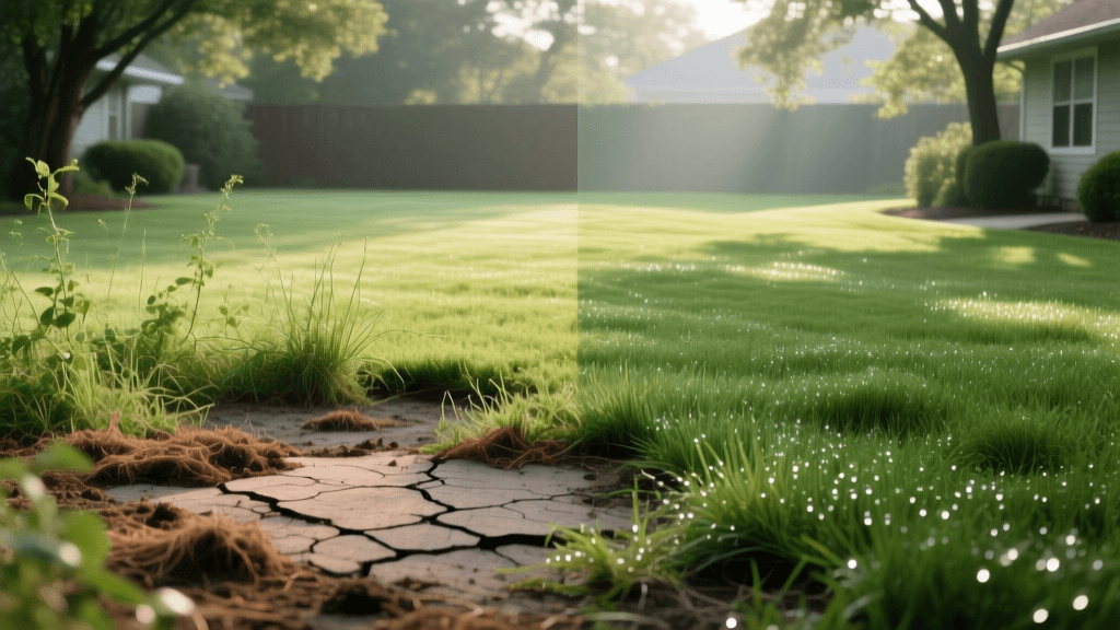 Reviving a Neglected Lawn: A 90-Day Before and After Guide