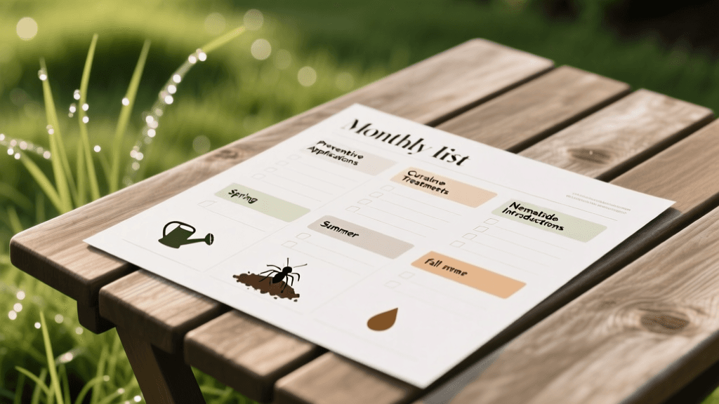 The Ultimate Seasonal Grub Control Schedule & Checklist