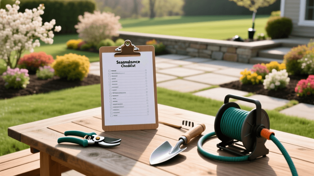 Seasonal Landscape Maintenance Checklist for Lawn and Hardscape