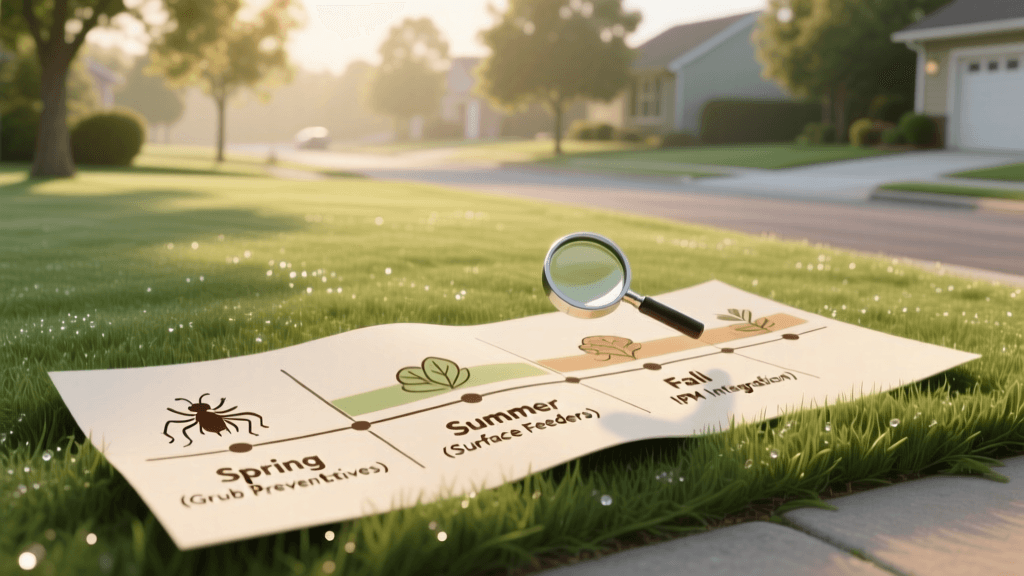 The Ultimate Seasonal Lawn Pest Control Schedule & Checklist