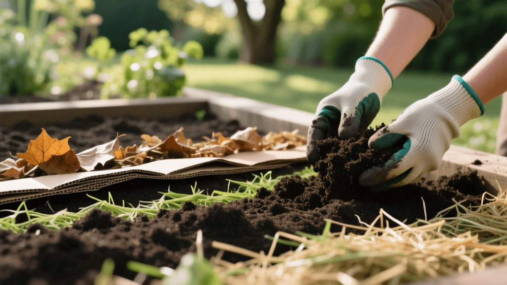 Sheet Mulching: Transform Landscape Beds With Compost