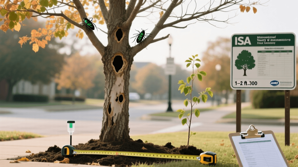 Signs Of Emerald Ash Borer Infestation And Response