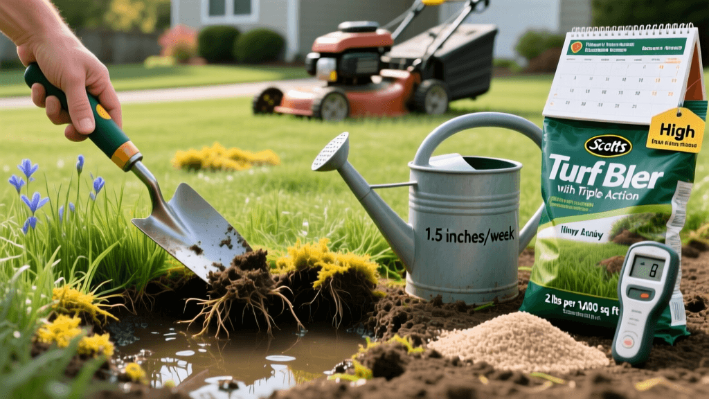 Signs Of Overwatering Grass And Recovery Steps