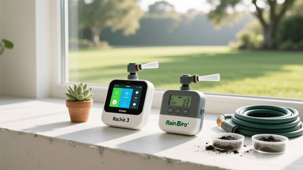 Best Smart Sprinkler Controllers: Rachio vs. Rain Bird