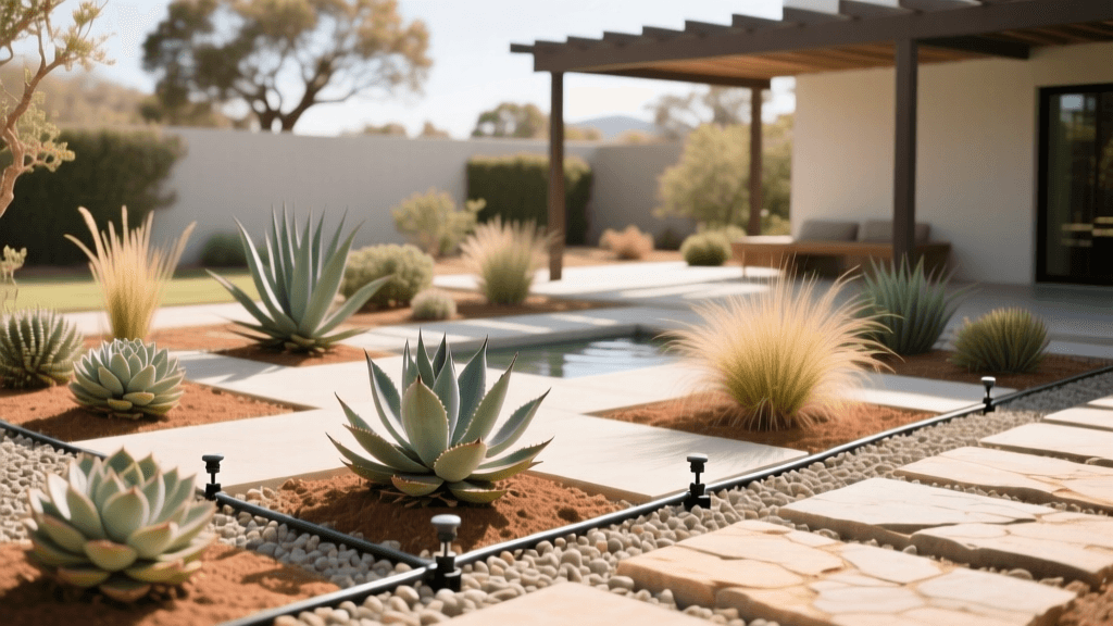 Planning a Smart Xeriscape Garden With Drip Irrigation