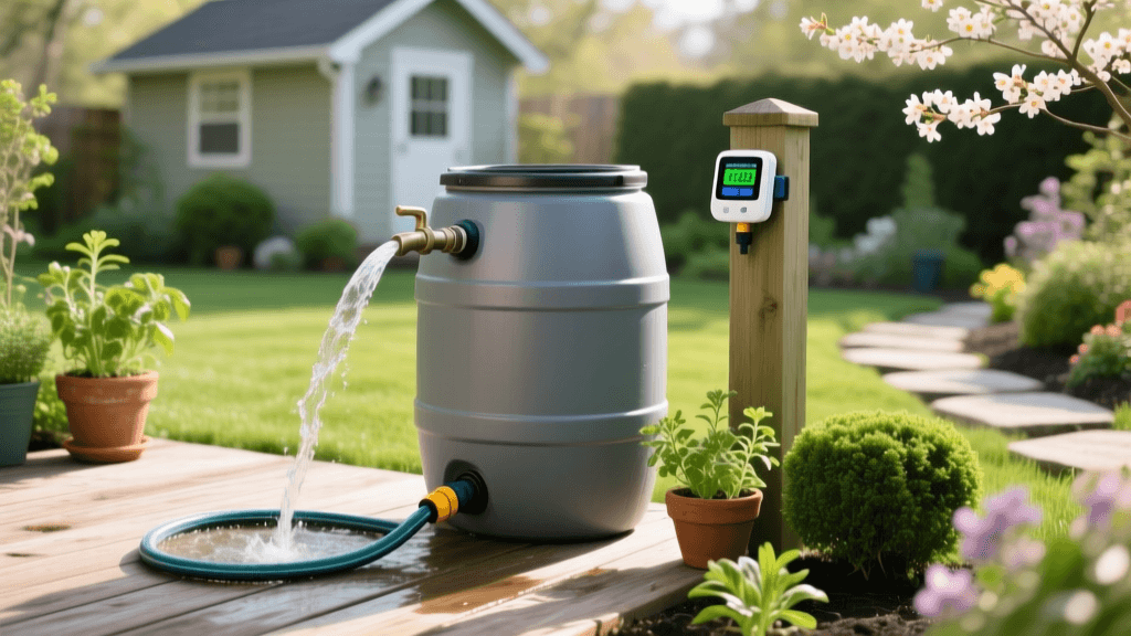 Spring Irrigation and Rain Barrel Maintenance for Pest Control