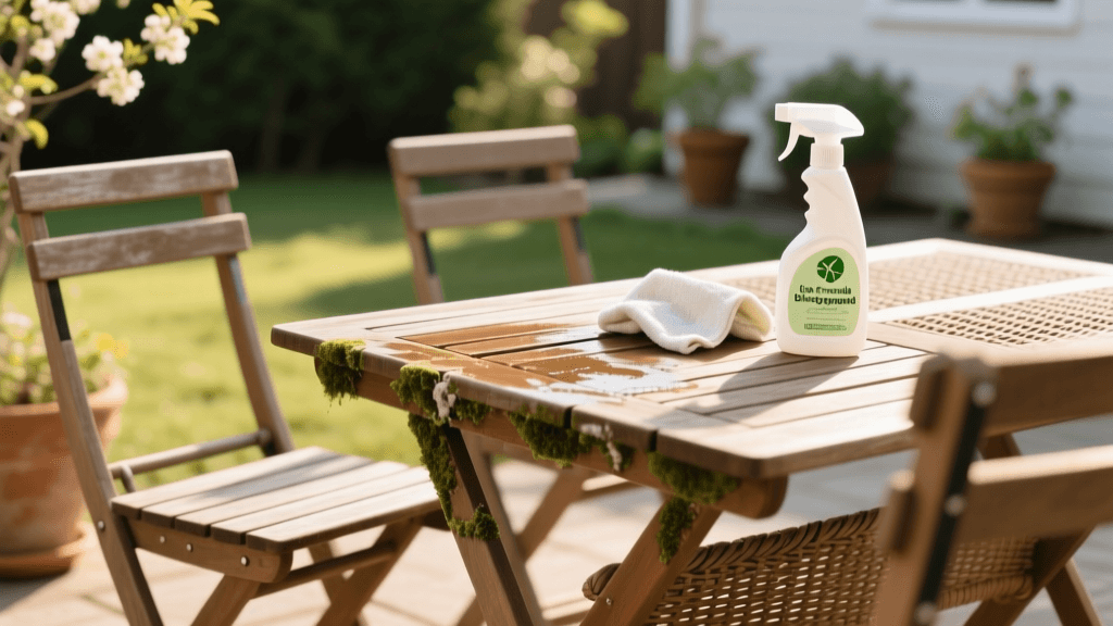 Spring Patio Furniture Cleaning to Eliminate Mold Spores