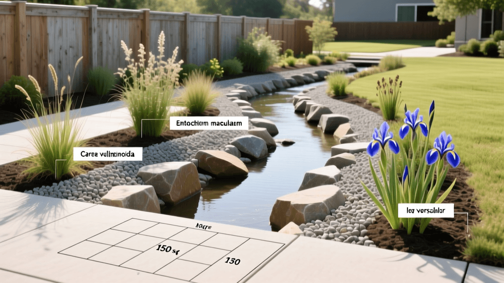 Step By Step Dry Creek Bed Installation For Drainage