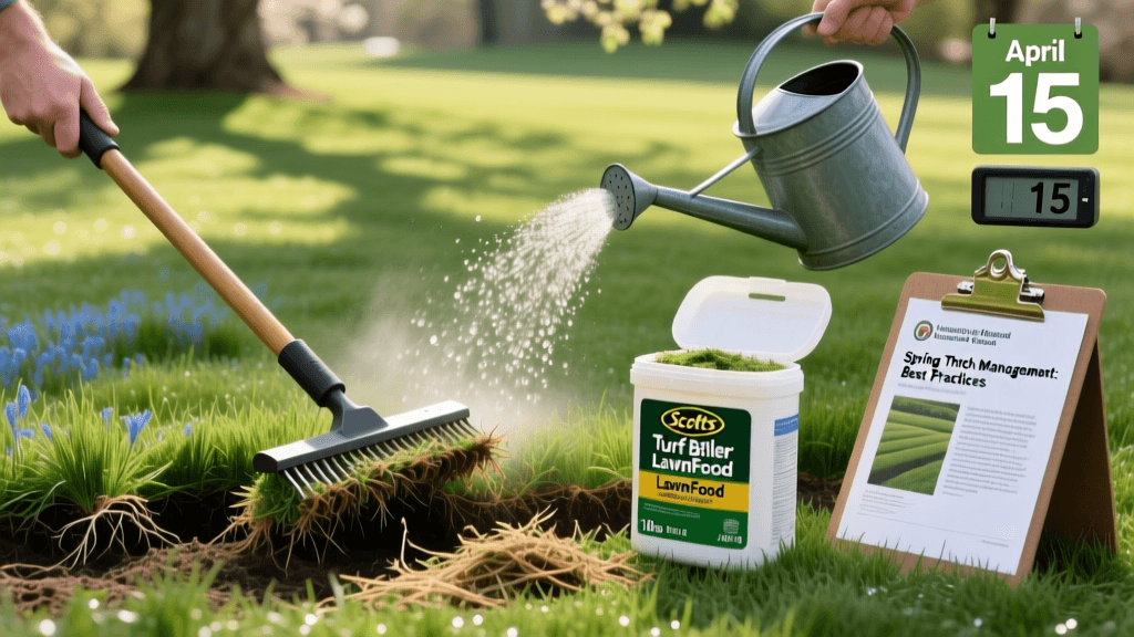 Step By Step Guide To Spring Lawn Thatch Removal