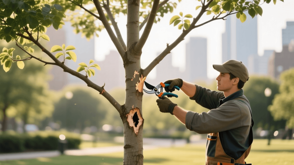 Expert Structural Pruning Guide for Young Shade Trees