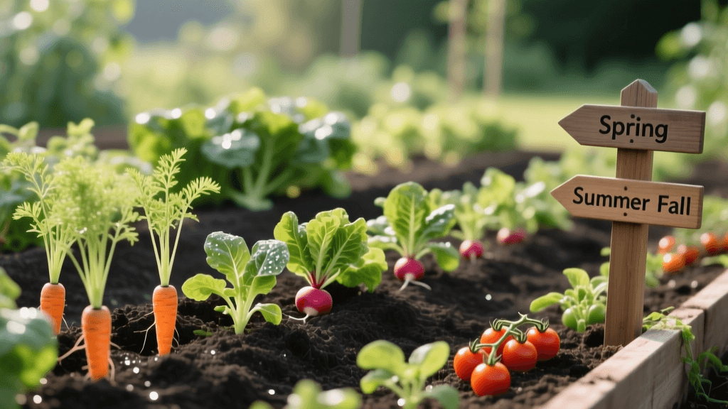Succession Planting Schedule for Continuous Garden Harvests