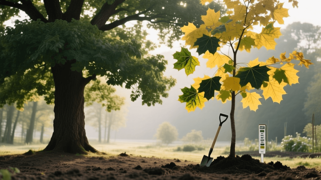 Diagnose and Treat Iron Chlorosis in Oak and Maple Trees