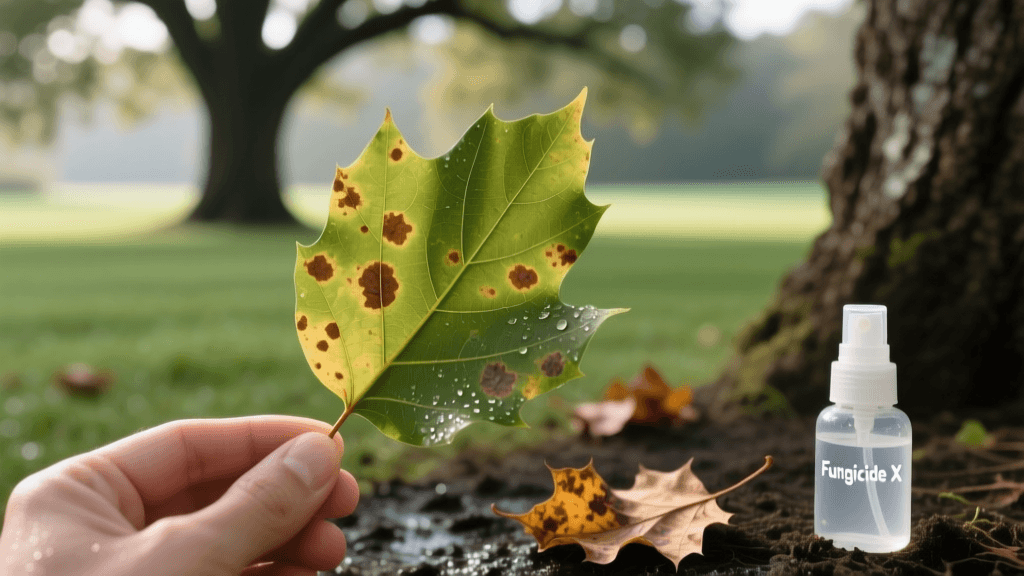 Tree Anthracnose: Identification, Fungicide Treatment, and Lawn Care