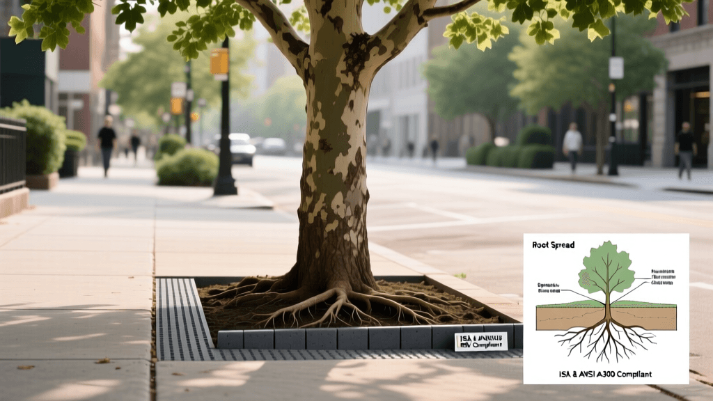 Tree Root Barrier Installation For Pavement Protection