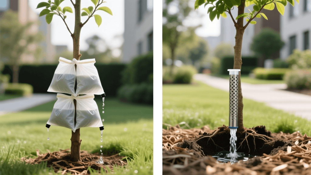 Tree Watering Bags vs Deep Root Stakes: A Full Review