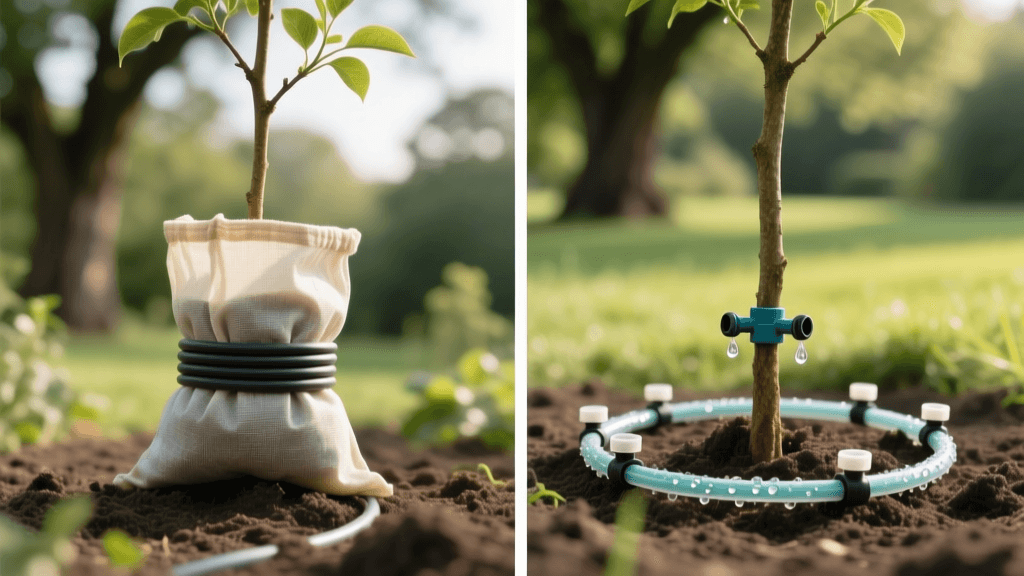 Tree Watering Bags vs Drip Irrigation: Expert Review