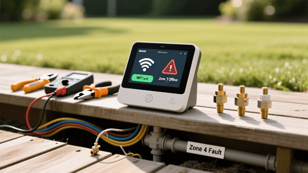 Troubleshooting Smart Irrigation: Wi-Fi and Zone Errors