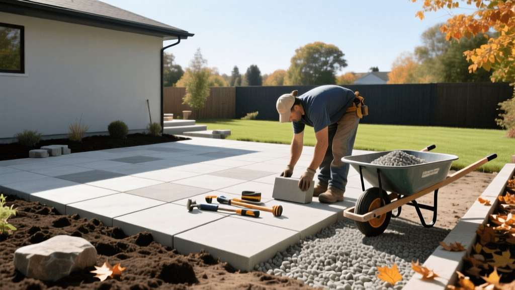 When to Install Hardscaping and Patios: A Timing Guide