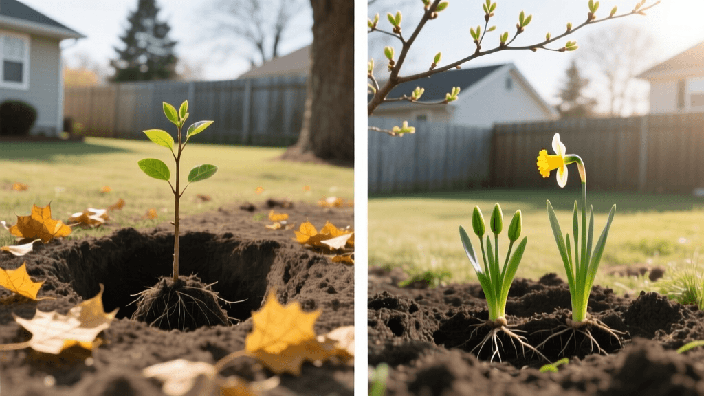 When to Plant Trees: Fall vs Spring Timing Guide by Zone