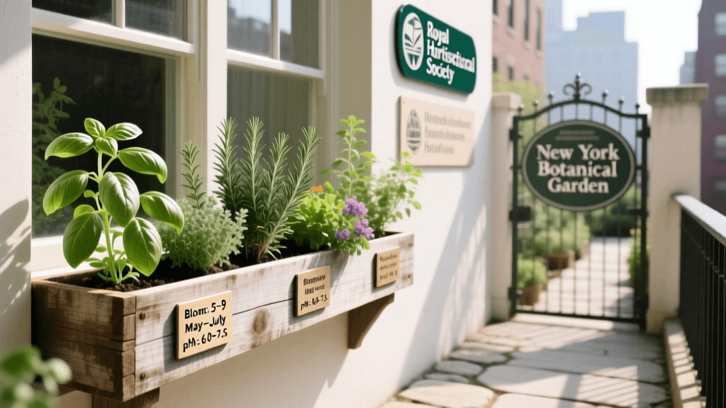 Window Box Herb Garden Design For Beginners