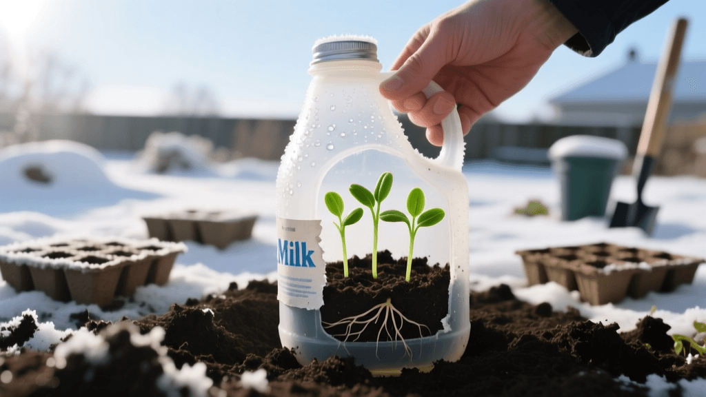 Viral Winter Sowing Hack: Grow Seedlings in Milk Jugs