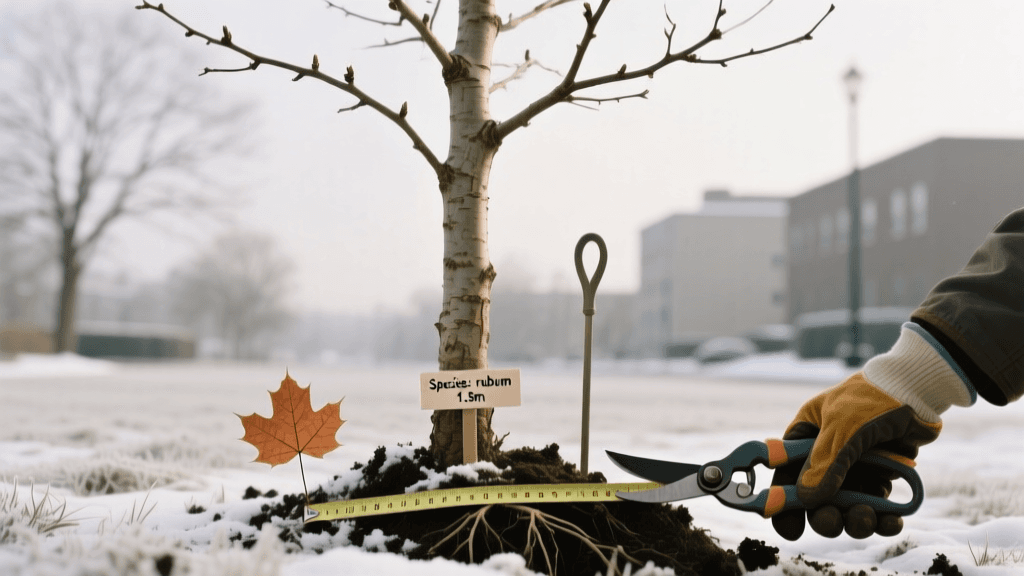 Winter Wrap Young Trees To Prevent Sunscald Damage