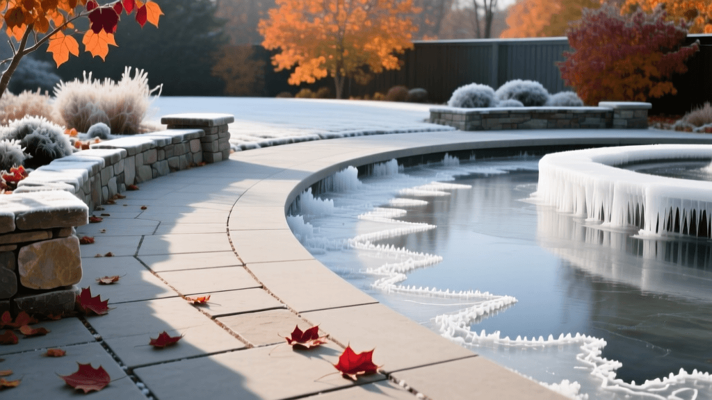 Winterizing Your Landscape Hardscapes and Water Features