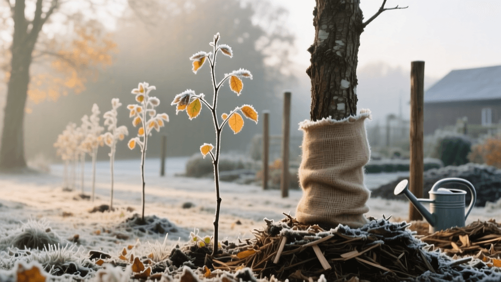 Winterizing Young Trees: Frost Protection and Hydration Guide