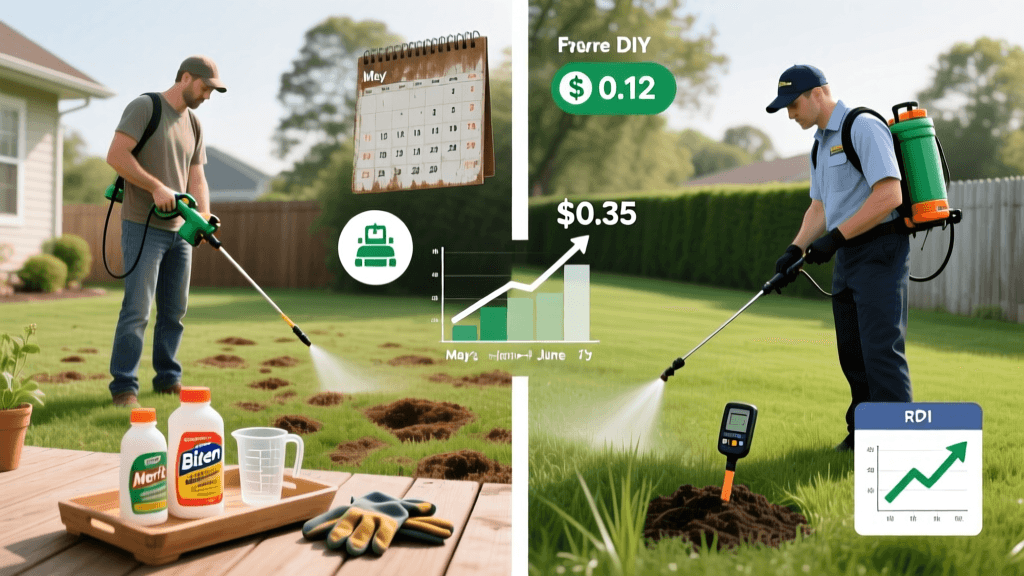 Lawn Grub Control Costs: DIY vs Professional Treatment