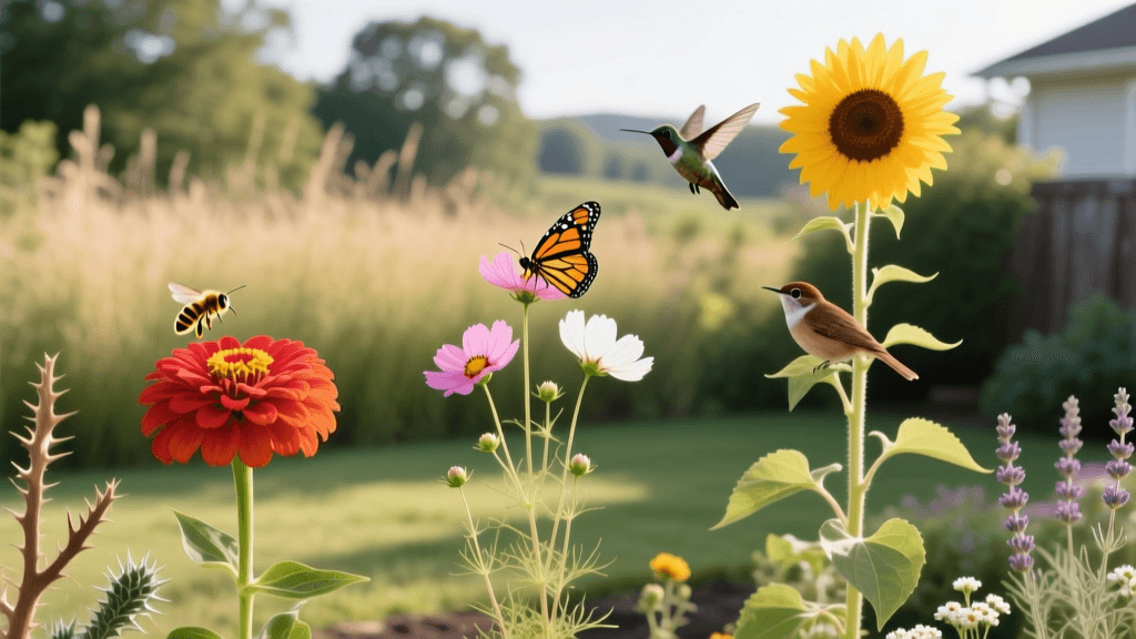 Zinnia vs Cosmos vs Sunflower: 2026 Wildlife Garden Guide