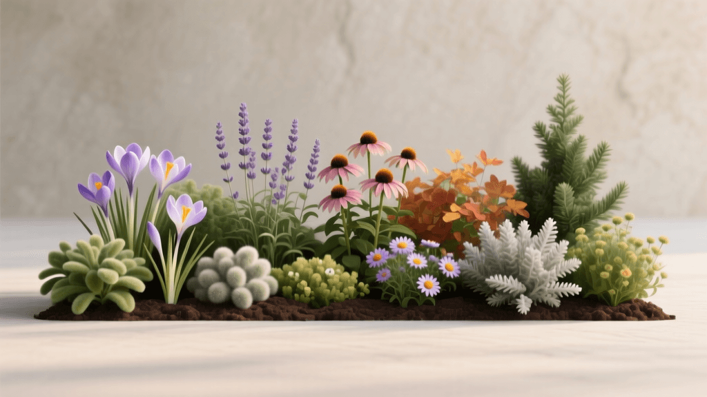Designing a Four-Season Perennial Border for Curb Appeal