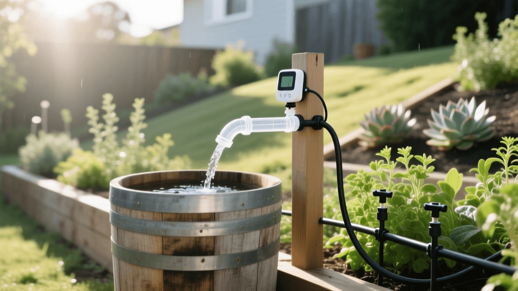 Build a DIY Rainwater Harvesting Smart Irrigation System