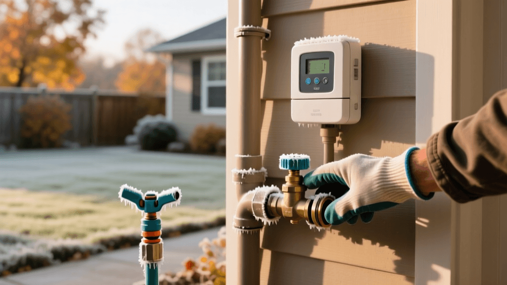 When to Winterize Smart Irrigation and Outdoor Plumbing