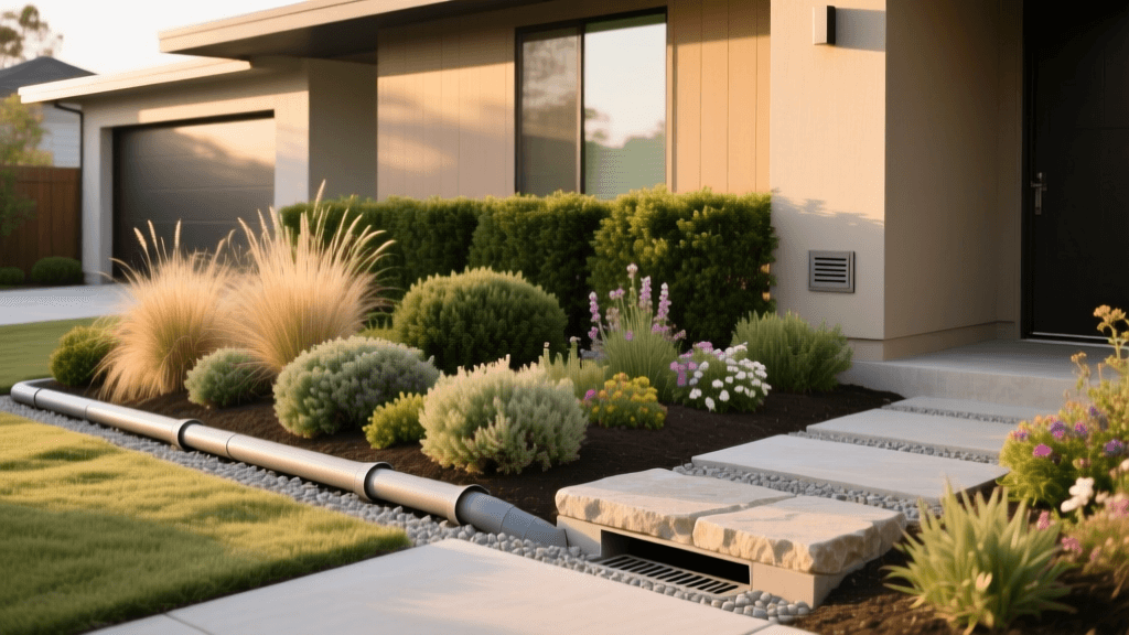 2026 Front Yard Shrub Border Redesign With Drainage Pipes