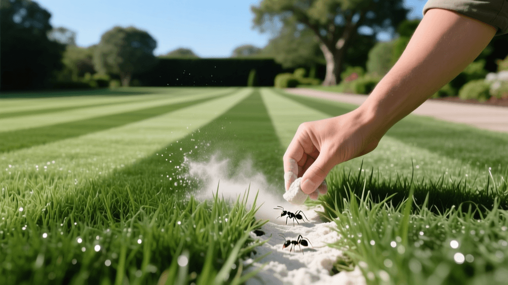2026 Guide: Food-Grade DE for Ant Trails on Striped Lawns